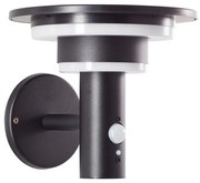 Brilliant - LED Solárne nástenné svietidlo so senzorom GARVINA LED/3W/3,7V IP44