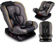 Otočná autosedačka Lorenzo 0-25kg | čierno-žltá