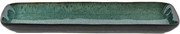 Servírovacia keramická tácka 14x38 cm Gastro Green/Black – Bitz