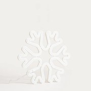 Vianočná dekorácia LEDEN LED nástenná, vločka  755125