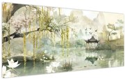 Obraz - Čínske jazero (120x50 cm)