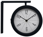 Moderné obojstranné staničné hodiny RD51263, 28cm