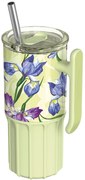 Nerezový termohrnček so slamkou Umi Green Tea 720 ml