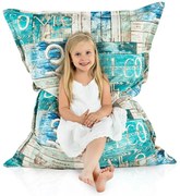 Sedací vak Hampton – veľký vankúš na sedenie a ležanie (XL/XXL) Veľkosť: XL