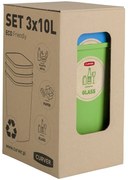 Súprava košov na triedenie odpadu 3x10l 249841