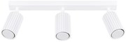 Biele bodové svietidlo 6,5x45 cm Gleam – Sollux