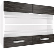 Kuchynská skrinka Belini horná 80 cm eben kráľovský  TOR SGW80/2/WT/HK/0/U