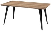 Stôl Eden TD-2154 dub/čierna