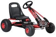 Šliapacia detská motokára, červená