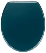 Zelená záchodová doska Wenko Prima, 38 x 41 cm