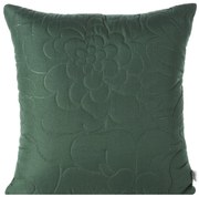 DEKORAČNÁ OBLIEČKA NA VANKÚŠ ALARA4 40X40 CM TMAVOZELENÁ