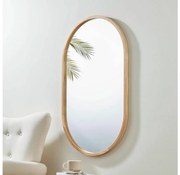 Eglo 425002 - Nástenné zrkadlo BANI 100x60 cm hnedá