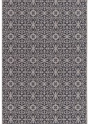 Koberec Modern Etno pieskovo antracitový, 200x290cm