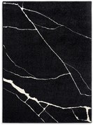 Koberec AMARU čierno-biely