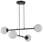 Luster na lanku BALANS 4xG9/12W/230V čierna