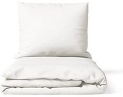 Biele obliečky na jednolôžko z mikrosaténu 140x200 cm Basic – Bonami Essentials