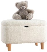 Taburet PIXI 37x61 cm, biely