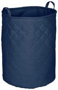 Tmavomodrý látkový kôš na bielizeň 67 l Tom Tailor – Wenko