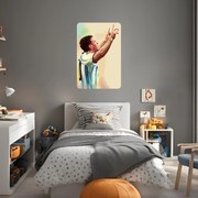 60x90cm MESSI - textilná nálepka na stenu