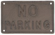 Ceduľka No parking - 19*12*0.5 cm