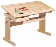 Detský náklopný písací stôl JULIA 96x109 cm