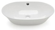 Bathco 4038 - Umývadlo na dosku TOULOUSE 59x42 cm porcelán/biela