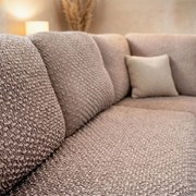 Bielastické poťahy MODULO orieškové oporný vankúš M (60-90 cm x 81-130 cm)