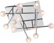 LUXERA 17101 - Luster prisadený OLIVIA 10xG4/20W/230V