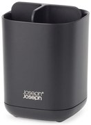 Čierny plastový téglik na zubné kefky EasyStore – Joseph Joseph