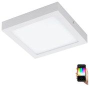 Eglo 96672 - LED RGBW Stmievateľné stropné svietidlo FUEVA-C LED/15,6W/230V BT