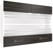 Kuchynská skrinka Belini horná 80 cm eben kráľovský TOR SGW80/2/WT/HK/0/F