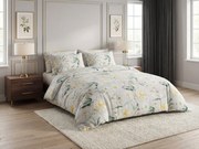 Obliečky z mikrovlákna ELYSIA, svetlo sivé Rozmer obliečky: 2 ks 70 x 80 cm | 160 x 200 cm