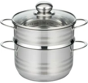 Elo 22724 Základný nerezový parný hrniec Brillant24 cm, 2,9/5,6 l, 24 cm