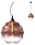 Redo 01-1846 - Luster na lanku SLAG 1xE27/42W/230V pr. 40 cm meď