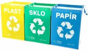 Sixtol Tašky na triedený odpad SORT EASY, 3 ks