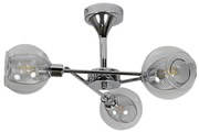 Luster na tyči OZZO 3xE14/40W/230V