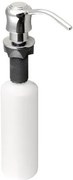 Sapho Sapho, Zápustný dávkovač mydla, retro, chróm, SP002