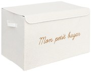 Úložný box Lami, 36x57x36 cm, biela
