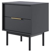 Noční stolek Viva 54 cm černý