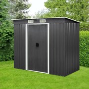 Záhradný domček na náradie Avenberg 2.6 x 1.3 m ANTRACIT SD-F1-0408