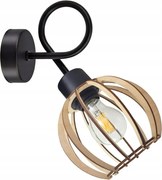 BERGE Nástenné LED svietidlo LOFT 1xE27 - malá guľa