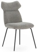 Sivé jedálenské stoličky v súprave 2 ks Dara – Marckeric