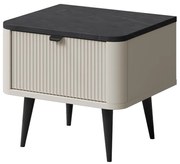 Nočný stolík Marly 17 Kašmír/Sivý kameň