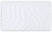 Kúpeľňový koberček SUPREME WAVES vlny, biely