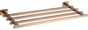 Mexen Arno, 4-ramenná polica na uterák, medená matná, 7020720-65