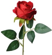 Umelá kvetina červená ruža Rose Red - Ø 8 * 52 cm