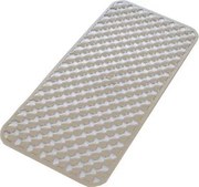 Aqualine Aqualine, GEO podložka do vane 36x71cm s protišmykovou úpravou, kaučuk, béžová, 97367103