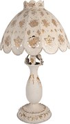 Béžová antik kovová lampa Camille - Ø 41*69 cm E27/ma* 1*60W