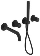 Sapho Sapho, ULTRATAP podomietková vaňová batéria kompletná, čierná mat, UT093TB