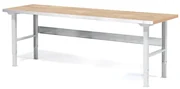 Profi dielenský stôl SOLID, nosnosť 750 kg, 2000x800 mm, dub